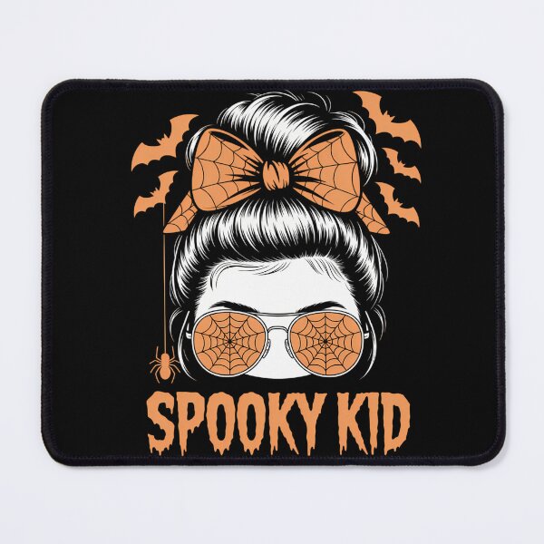 Item preview, Halloween Spooky Cute Messy Bun designed and sold by savrmiller.