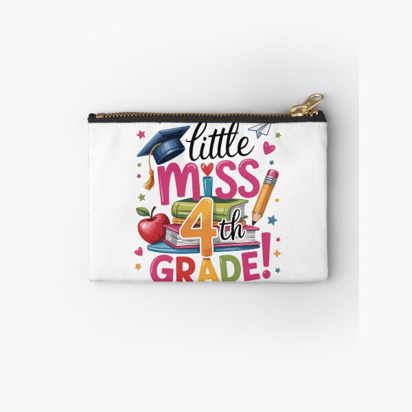 Item preview, Little Miss 4th Grade Back To School Cute Fourth Grade designed and sold by Sunset4Bones.