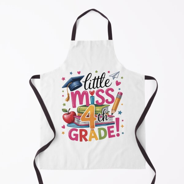 Item preview, Little Miss 4th Grade Back To School Cute Fourth Grade designed and sold by Sunset4Bones.