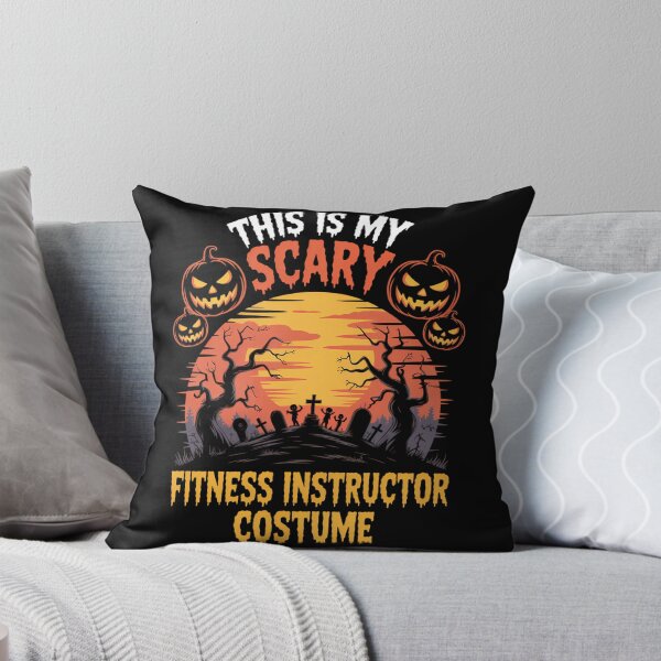 Item preview, Scary Fitness Instructor Halloween Funny Gym designed and sold by savrmiller.