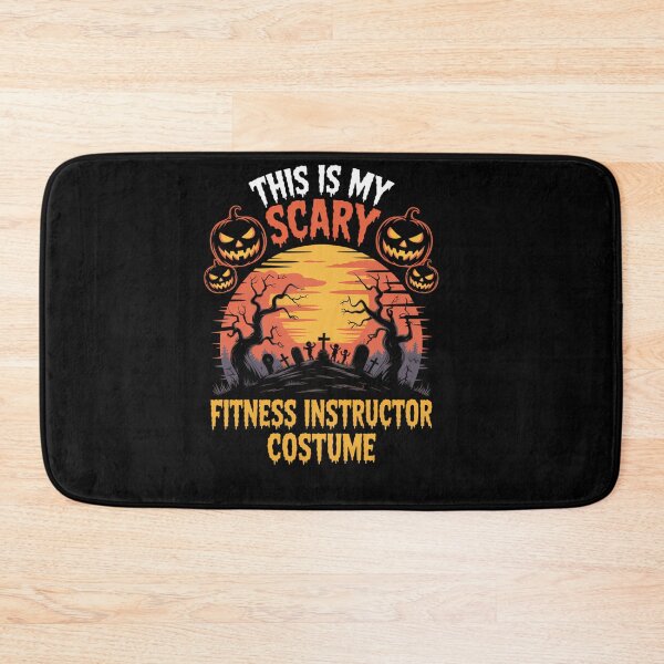 Item preview, Scary Fitness Instructor Halloween Funny Gym designed and sold by savrmiller.