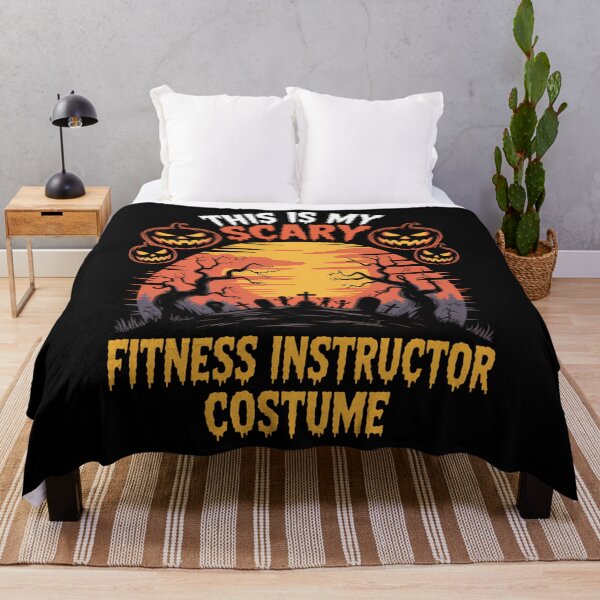 Item preview, Scary Fitness Instructor Halloween Funny Gym designed and sold by savrmiller.