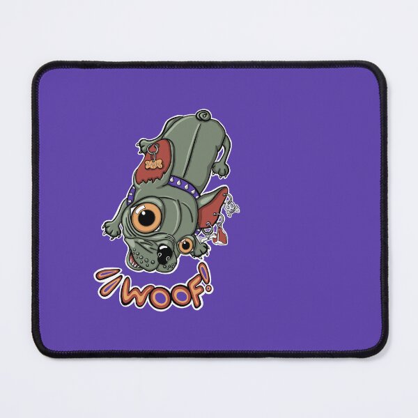 Item preview, "Woof!" says Maxim 5 | Punk French Bulldog designed and sold by LiseHoltArt.