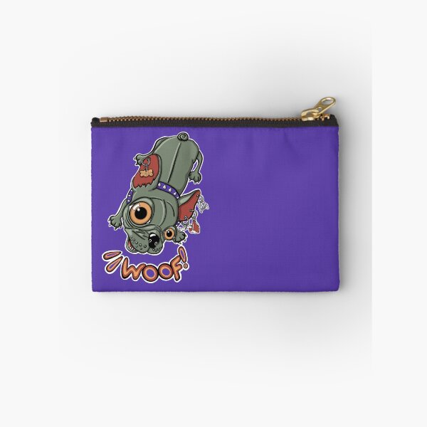 Item preview, "Woof!" says Maxim 5 | Punk French Bulldog designed and sold by LiseHoltArt.