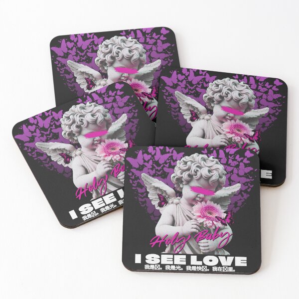 Item preview, Holy Child – I See love Angel Spiritual Art T-Shirt for Women designed and sold by AATGShop.