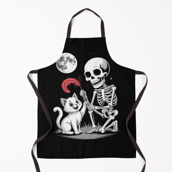 Item preview, Skeleton Cat Halloween Funny Cute Spooky designed and sold by savrmiller.
