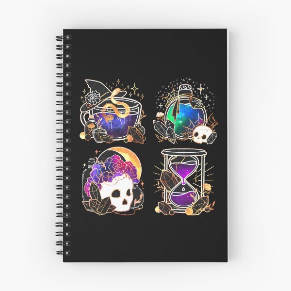 Aperçu de l'œuvre Collection Halloween élégante or et galaxie créée et vendue par heysoleilart.