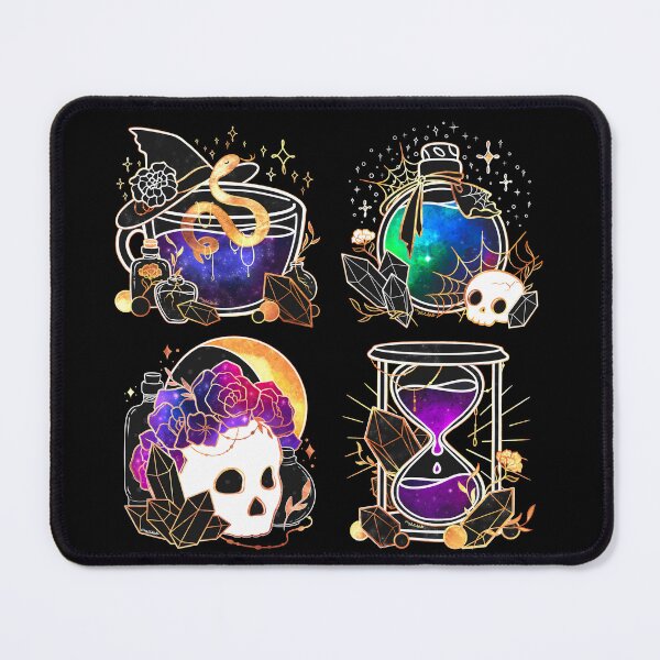 Item preview, Elegant Gold and Galaxy Halloween Collection designed and sold by heysoleilart.