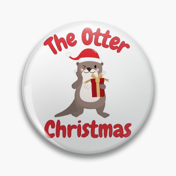 Item preview, Otter Christmas designed and sold by Go Karillo.