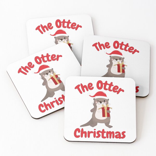 Item preview, Otter Christmas designed and sold by Go Karillo.