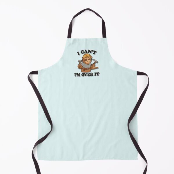 Item preview, Funny Sloth Construction Worker – I Can’t I’m Over It designed and sold by konthai.familyart.