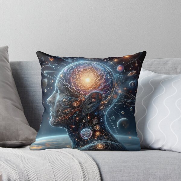 Item preview, A radiant being of light connected to the cosmos designed and sold by The Cosmic Nexus.