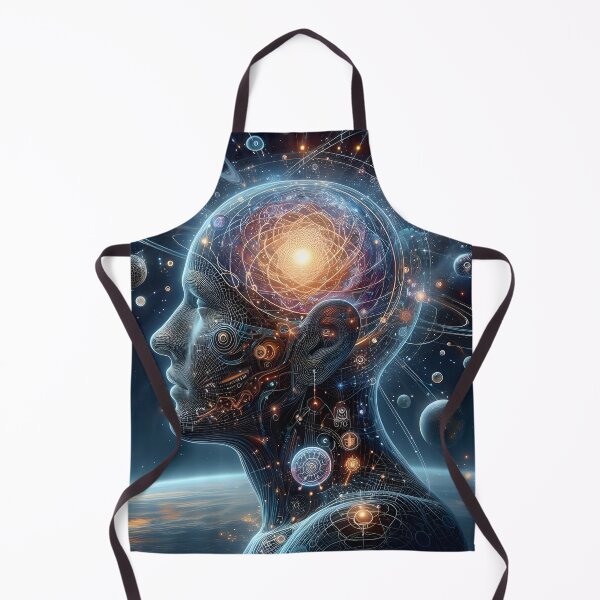 Item preview, A radiant being of light connected to the cosmos designed and sold by The Cosmic Nexus.