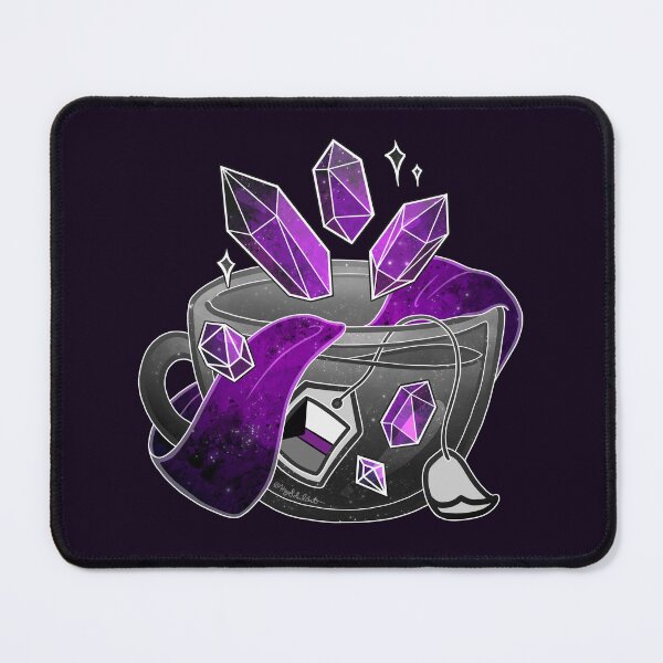 Item preview, Pride Flag Teacup - Crystal Demisexual designed and sold by heysoleilart.