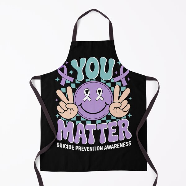 Item preview, Suicide Awareness Mental Health Smile Face designed and sold by savrmiller.