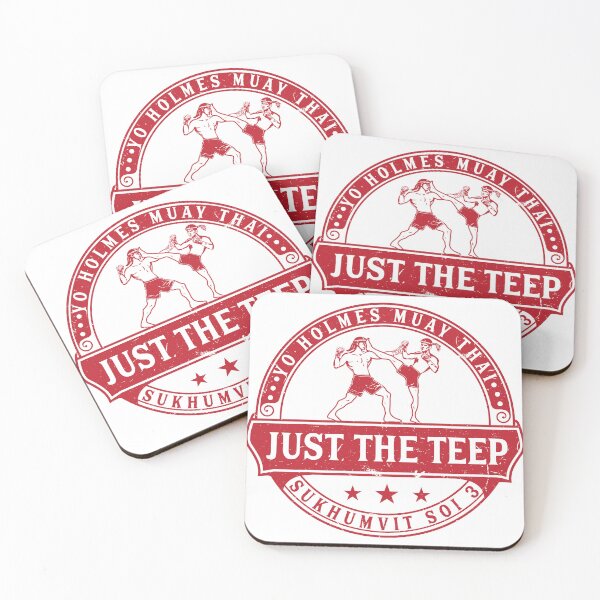 Item preview, Just the Teep Muay Thai - Red Logo designed and sold by PXPX.