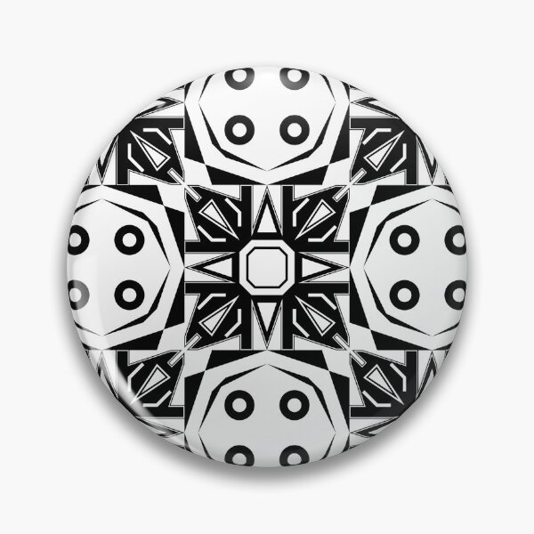 Item preview, Retro Art Deco Geometric Pattern 24.P06b.050.052 designed and sold by Space & Care - Art Deco GeoMetrica.