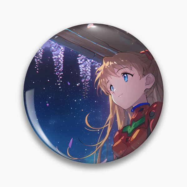 Item preview, Asuka Langley Soryu Neon Genesis Evangelion Anime Moonlit Reflection designed and sold by juniorcastros.