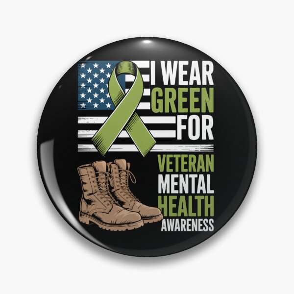 Item preview, Veteran Mental Health Awareness Military designed and sold by savrmiller.