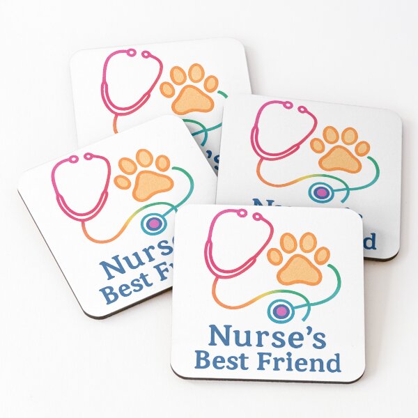Item preview, Nurse’s Best Friend – Minimalist Nurse × Pet Tee/Hoodie designed and sold by TONSNAP.