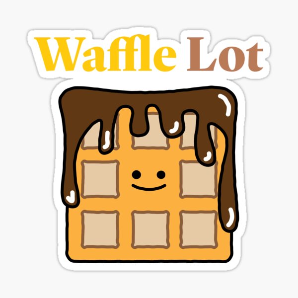 Item preview, Waffle Lot - Funny Kawaii Waffle Pun designed and sold by SpartanDStore.