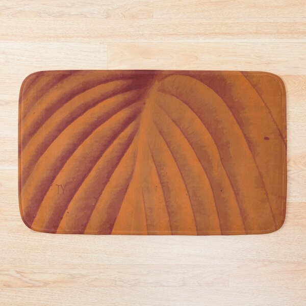 Item preview, Leaf pattern 1 Orange  designed and sold by TyBrockDesigns.