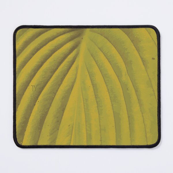 Item preview, Leaf pattern 1 Darker Yellow designed and sold by TyBrockDesigns.