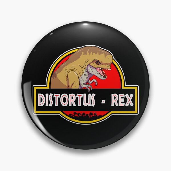 Item preview, distortus rex dinosaur logo designed and sold by Blck-Acid-Devil.