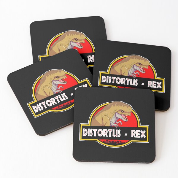 Item preview, distortus rex dinosaur logo designed and sold by Blck-Acid-Devil.