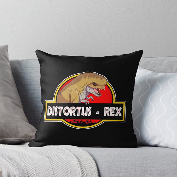 Item preview, distortus rex dinosaur logo designed and sold by Blck-Acid-Devil.
