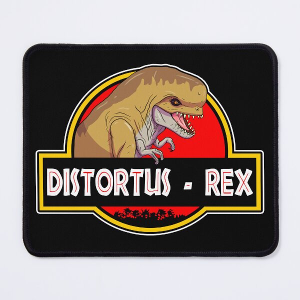 Item preview, distortus rex dinosaur logo designed and sold by Blck-Acid-Devil.