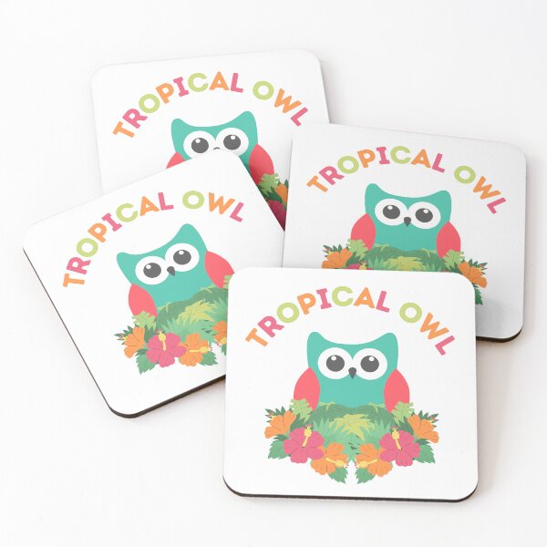 Item preview, Tropical Owl designed and sold by Go Karillo.