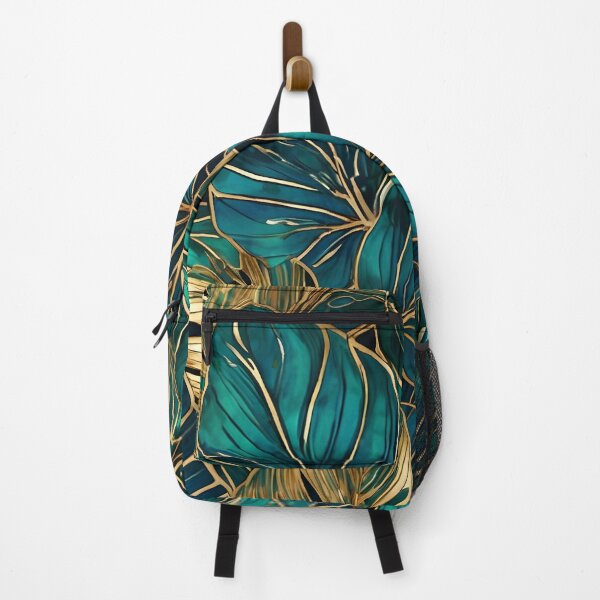 Item preview, Emerald Gold Foliage  in Thai patternstyle  designed and sold by idostudio.
