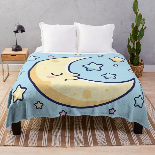Item preview, Kawaii Dreamy Moon and Stars designed and sold by EsenciaZen.
