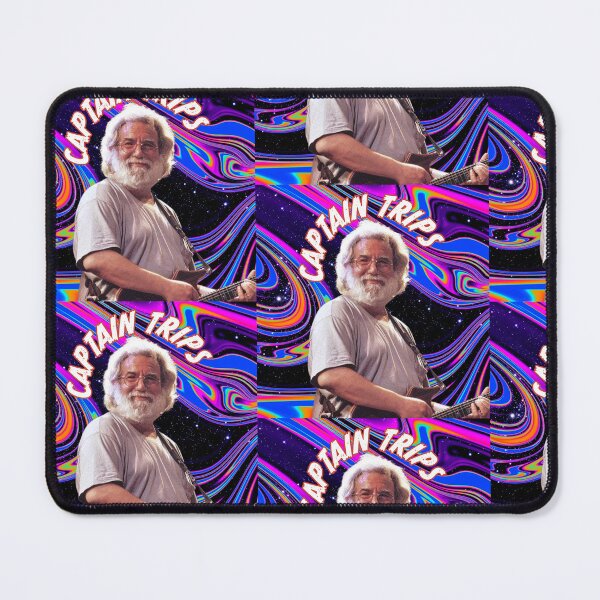 Item preview, Jerry Garcia "Captain Trips" Psychedelic Sticker – Trippy Deadhead Art designed and sold by joshferatu.