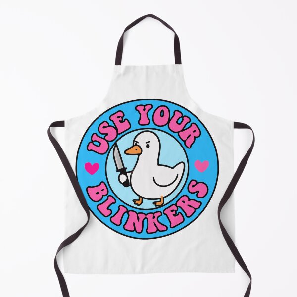 Item preview, Use Your Blinkers Funny Goose Meme Cute Bumper designed and sold by TinyPanic.