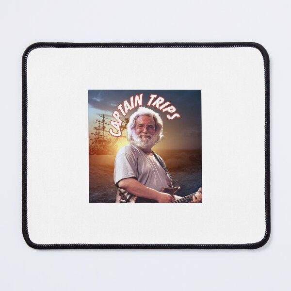 Item preview, Jerry Garcia "Captain Trips" Psychedelic Sticker – Trippy Deadhead Art designed and sold by joshferatu.