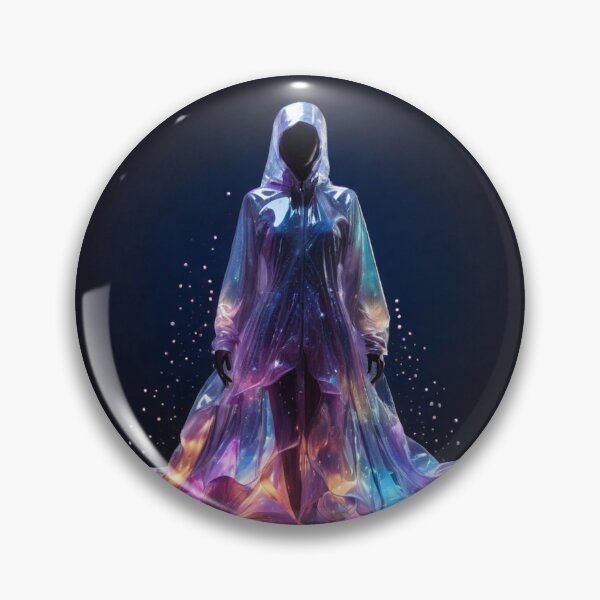 Item preview, A luminous silhouette clad in a magical raincoat designed and sold by KilianSzmid.