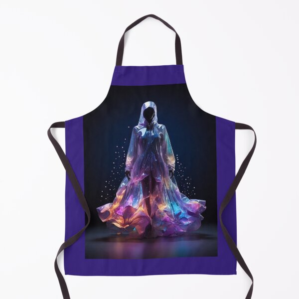 Item preview, A luminous silhouette clad in a magical raincoat designed and sold by KilianSzmid.