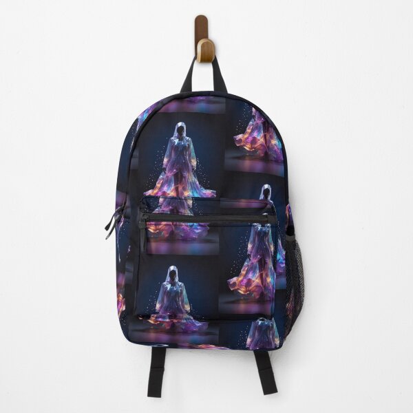 Item preview, A luminous silhouette clad in a magical raincoat designed and sold by KilianSzmid.