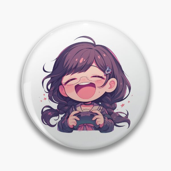 Item preview, Chibi Toko Fukawa Glasses Gaming Controller Cute Danganronpa Anime designed and sold by juniorcastros.