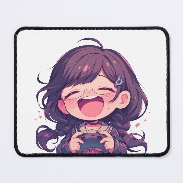 Item preview, Chibi Toko Fukawa Glasses Gaming Controller Cute Danganronpa Anime designed and sold by juniorcastros.