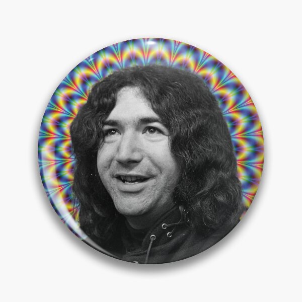Item preview, Young Jerry Garcia Psychedelic Sticker – Smiling Captain Trips Trippy Vibes designed and sold by joshferatu.