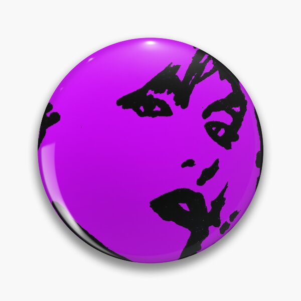 Artikelvorschau, Debbie Harry Purple entworfen und verkauft von Chad's Fresh Art.