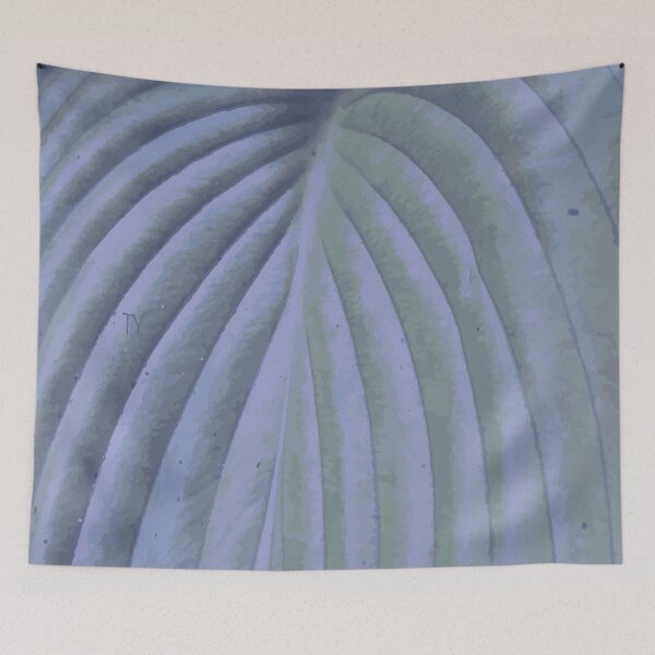 Item preview, Leaf pattern 1 Darker Blue designed and sold by TyBrockDesigns.