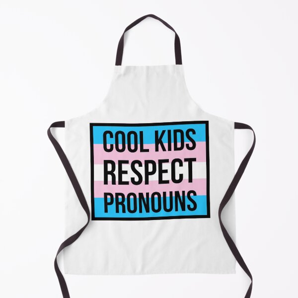 Item preview, Cool kids respect pronouns designed and sold by Rachel the Artist .