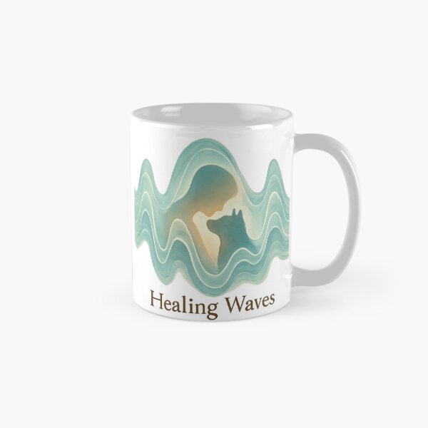 Item preview, Healing Waves – Veterinary Ultrasound Badge Tee / Hoodie designed and sold by TONSNAP.