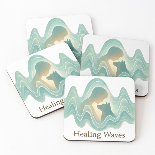 Item preview, Healing Waves – Veterinary Ultrasound Badge Tee / Hoodie designed and sold by TONSNAP.