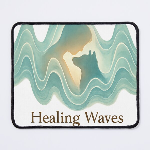 Item preview, Healing Waves – Veterinary Ultrasound Badge Tee / Hoodie designed and sold by TONSNAP.