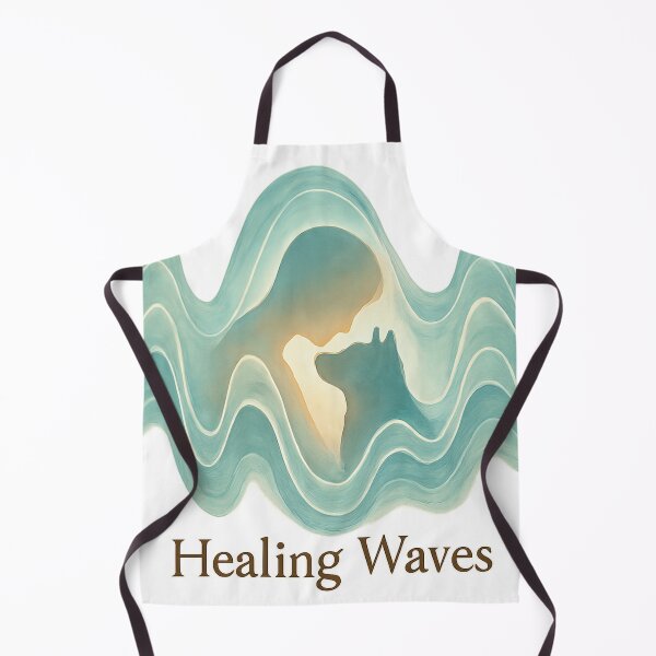 Item preview, Healing Waves – Veterinary Ultrasound Badge Tee / Hoodie designed and sold by TONSNAP.